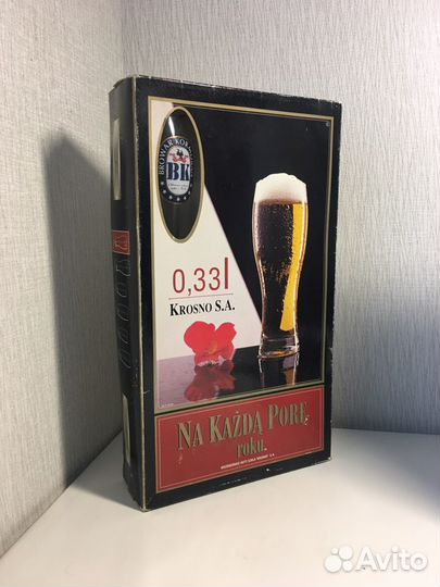 Набор бокалов для пива Krosno (6x0,33л)