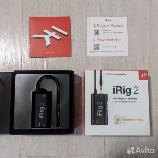 Звуковой интерфейс iRig 2