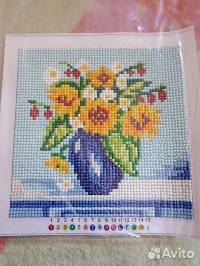 Картина в технике алмазная мозаика