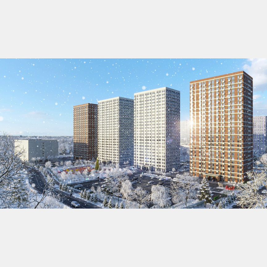 1-к. квартира, 34,6 м², 15/23 эт.