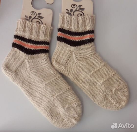 Носки вязаные шерсть