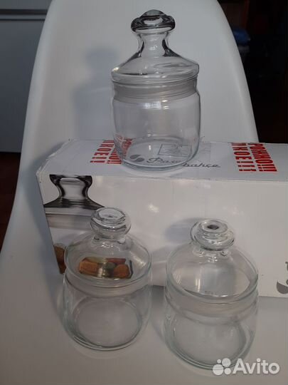 Баночки для хранения новые