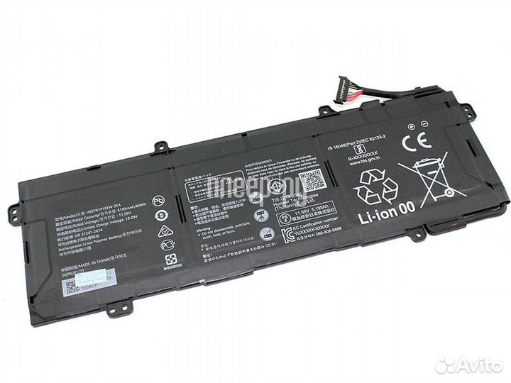 Vbparts для Huawei MateBook 13s 11.55V 5195mAh