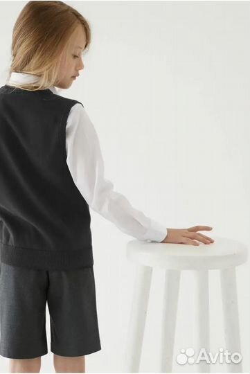 Жилет детский унисекс 7-8 лет школьный M&S