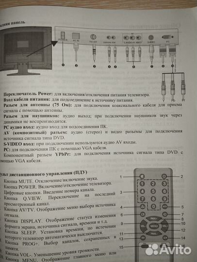 ЖК телевизор 22 дюйма(56см.)hyundai