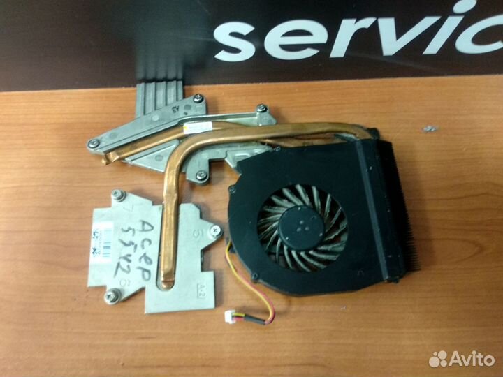 Система охлаждения Acer Aspire 5542 3pin
