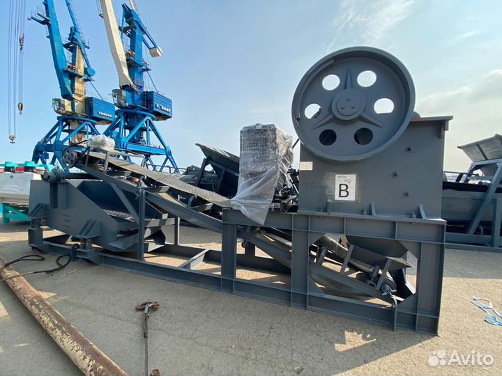 Дробилка щековая дизельная ре 400/600 комплекс