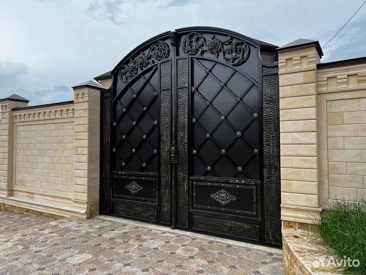 Кованные ворота на заказ