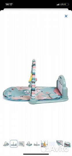 Развивающий коврик с пианино