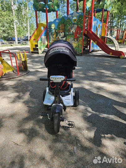 Детский трехколесный велосипед бу