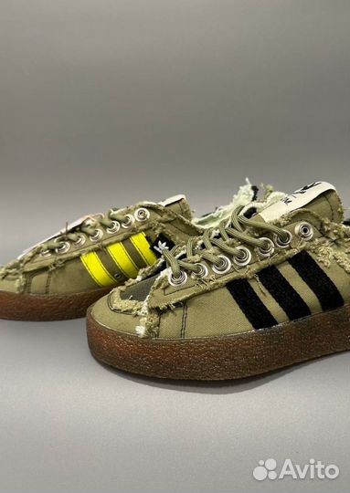 Кроссовки Adidas X Sftm Campus 80S, цвет Olive Люк