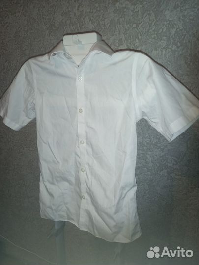 Рубашка для мальчика 140 новая