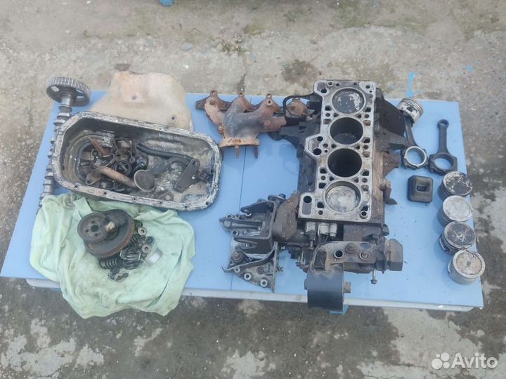 Двигатель Акцент G4EH 12 клапанов, 1,3 л