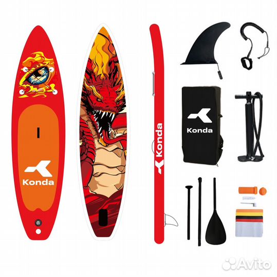 Sup-доска Konda 11', 335x84x15 см, до 180 кг