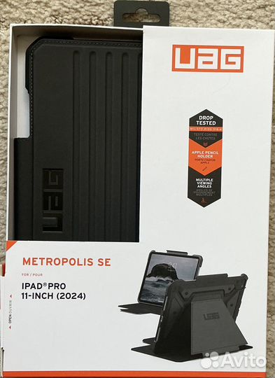 Чехол UAG Metropolis SE для iPad pro 11 m4 2024 г