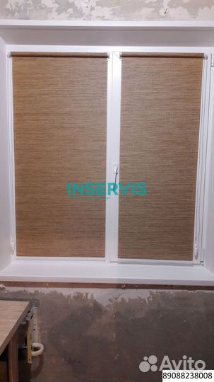 Шторы плиссе на пластиковые окна