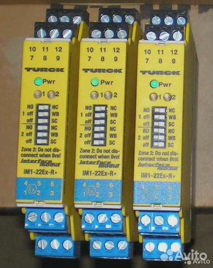 Барьер искрозащиты Метран, мтм, Turck, mtl