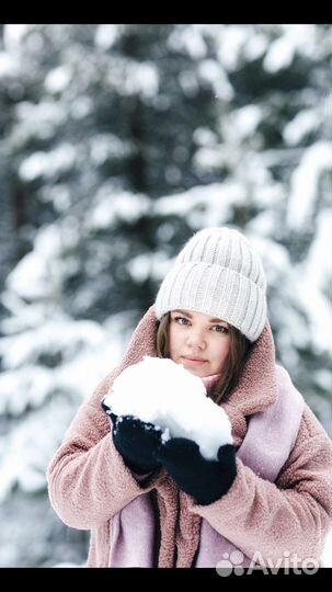 Шапка зимняя женская