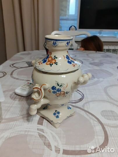 Самовар сувенирный керамический