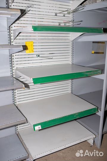 Стеллаж металлический торговый для магазина