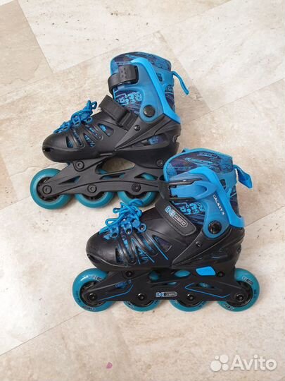 Роликовые коньки детские раздв. 28-31р (175-200мм)