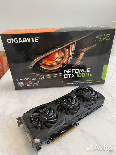 Видеокарта GTX 1080 to 11gb Gigabyte