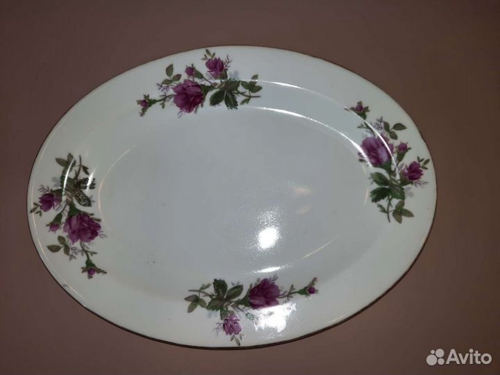 Блюдо овальное