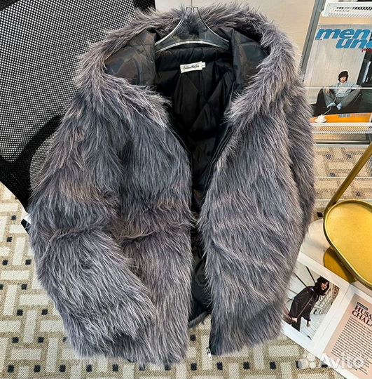 Шуба / Бомбер balenciaga type faux far