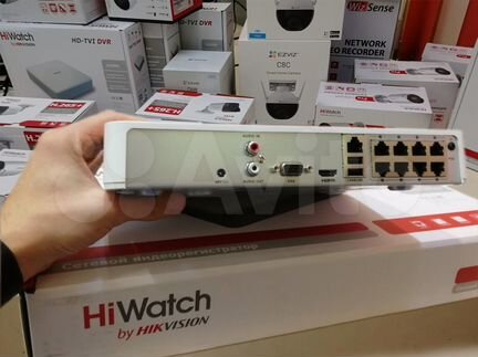 DS-N208P(C) HiWatch POE IP-Регистратор 8кан