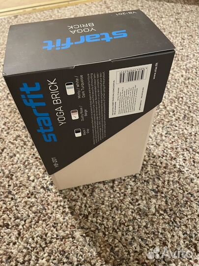 Блок для йоги starfit Eva