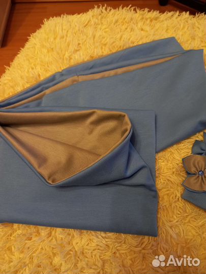 Комплект шапка и снуд женский