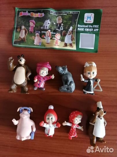 Маша и медведь киндер