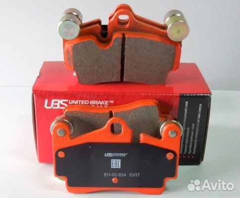 Колодки задн VW Touareg 02/Porshe Cayenne/Audi Q7