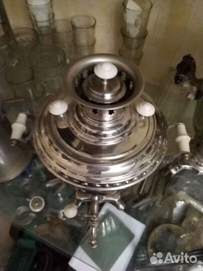 Самовар дровяной маленький