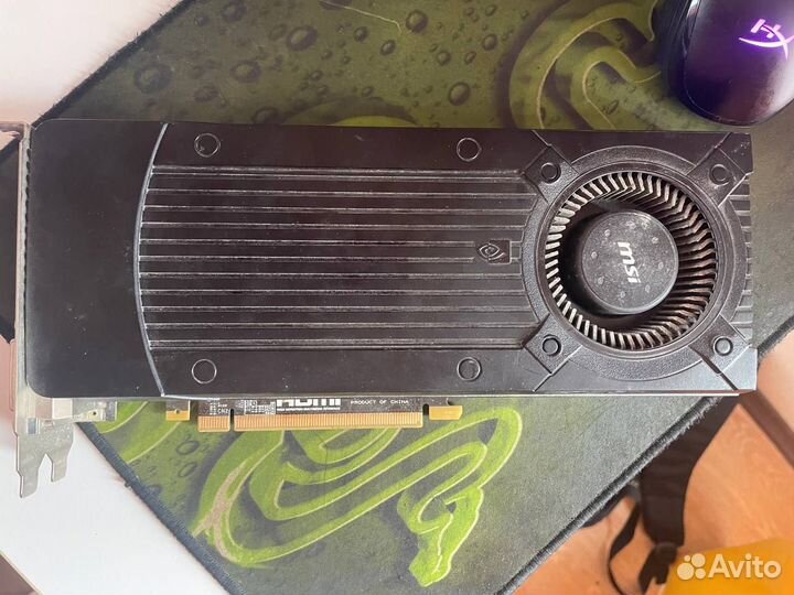 Видеокарта gtx 760 MSI 2gb