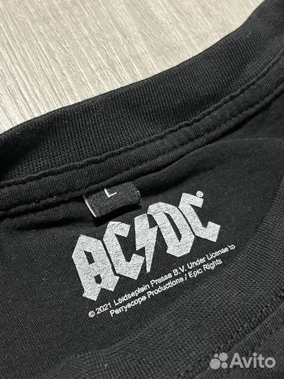 AC/DC Back in Black L футболка мужская