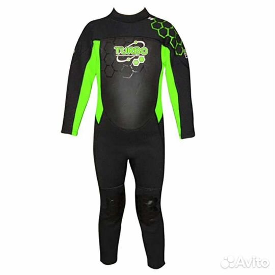 Новый закрытый гидрокостюм TWF 7-8 лет 116-128