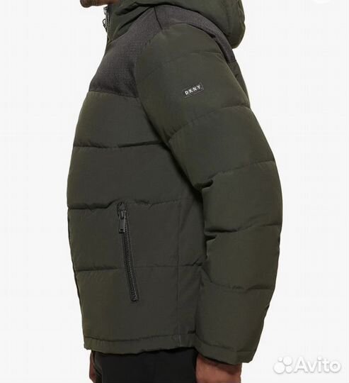 Пуховик мужской новый dkny, размер XS