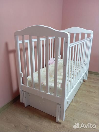 Кровать детская + матрас