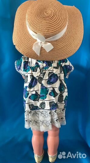 Кукла с зубками. Германия, папье-маше, композит