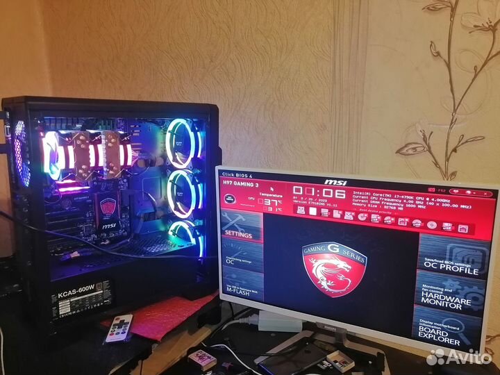 Игровой core i7 4770 (xeon e3 1270 v3)