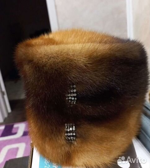 Шапка норковая