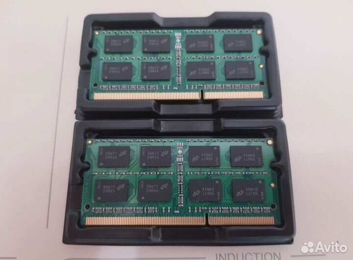 Crucial 2*8Гб Ddr3L 14900S 1.35V iMac