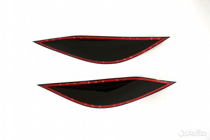 Реснички на фары для Toyota Caldina 240