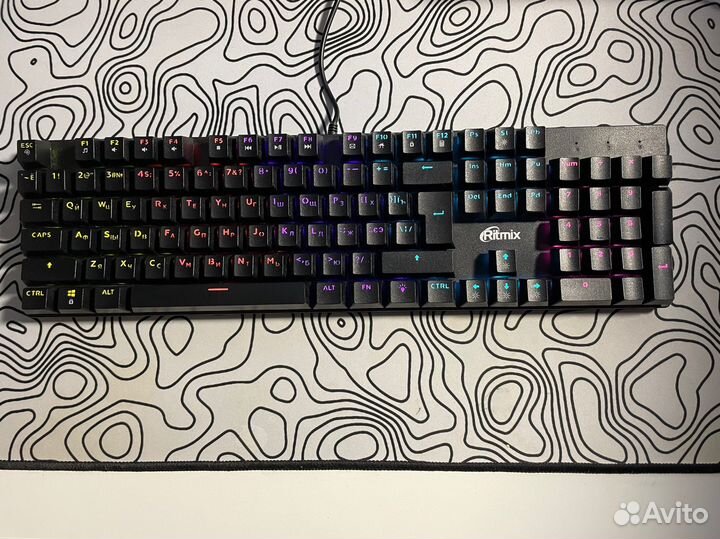 Игровая механическая клавиатура Ritmix