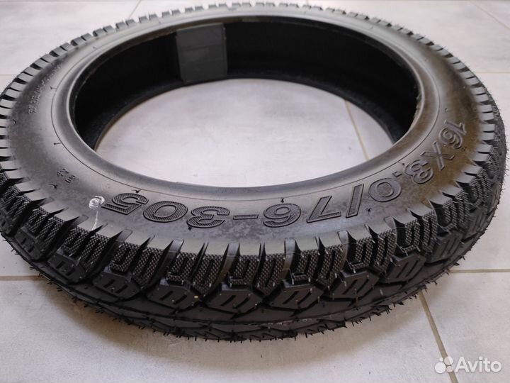 Покрышка летняя без камерная для электровелосипеда