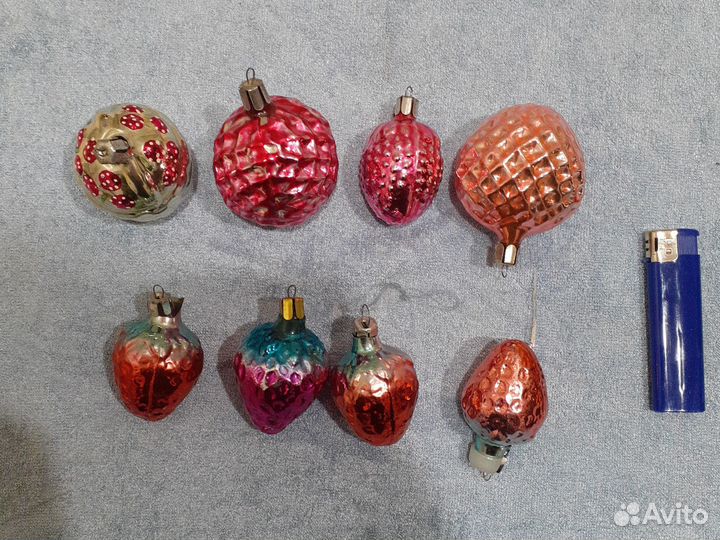 Елочные игрушки СССР. Набор 5