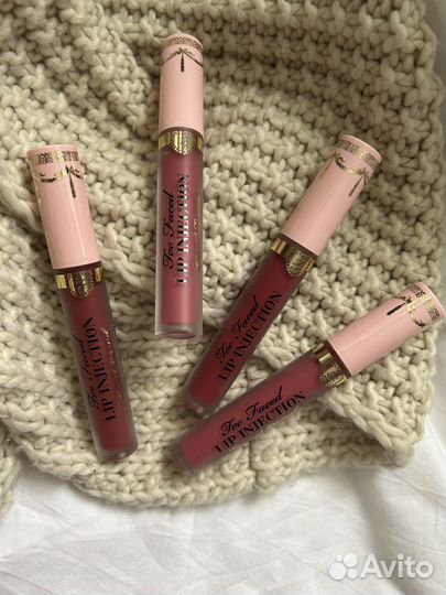 Жидкая губная помада lancome dior too faced