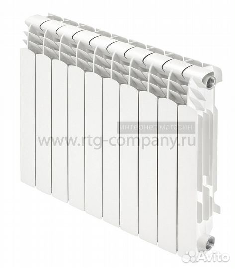 Радиатор алюминиевый Benarmo 500 10-секций (Китай)