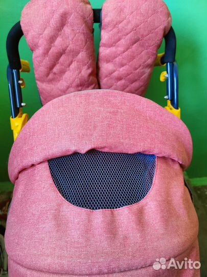 Детские санки коляска nika